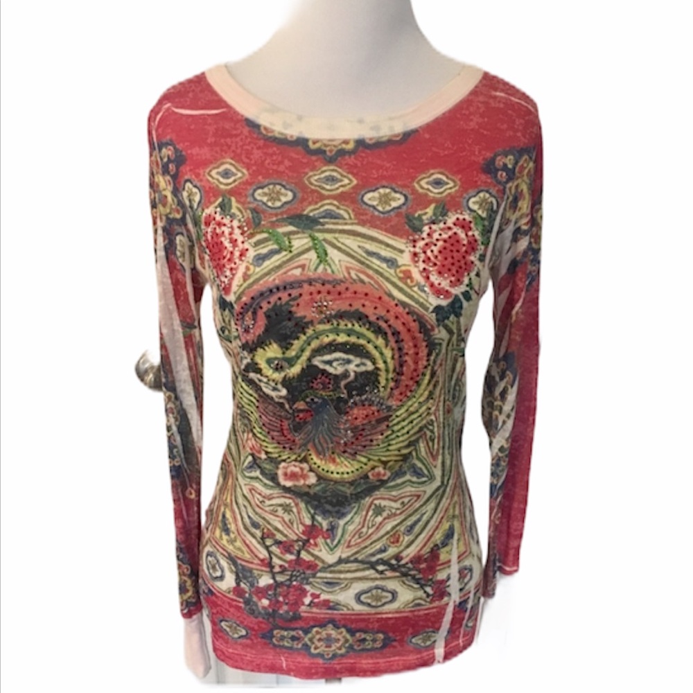Cello Outfitters Long sleeve top -Size: Small - Picture 2 of 6
